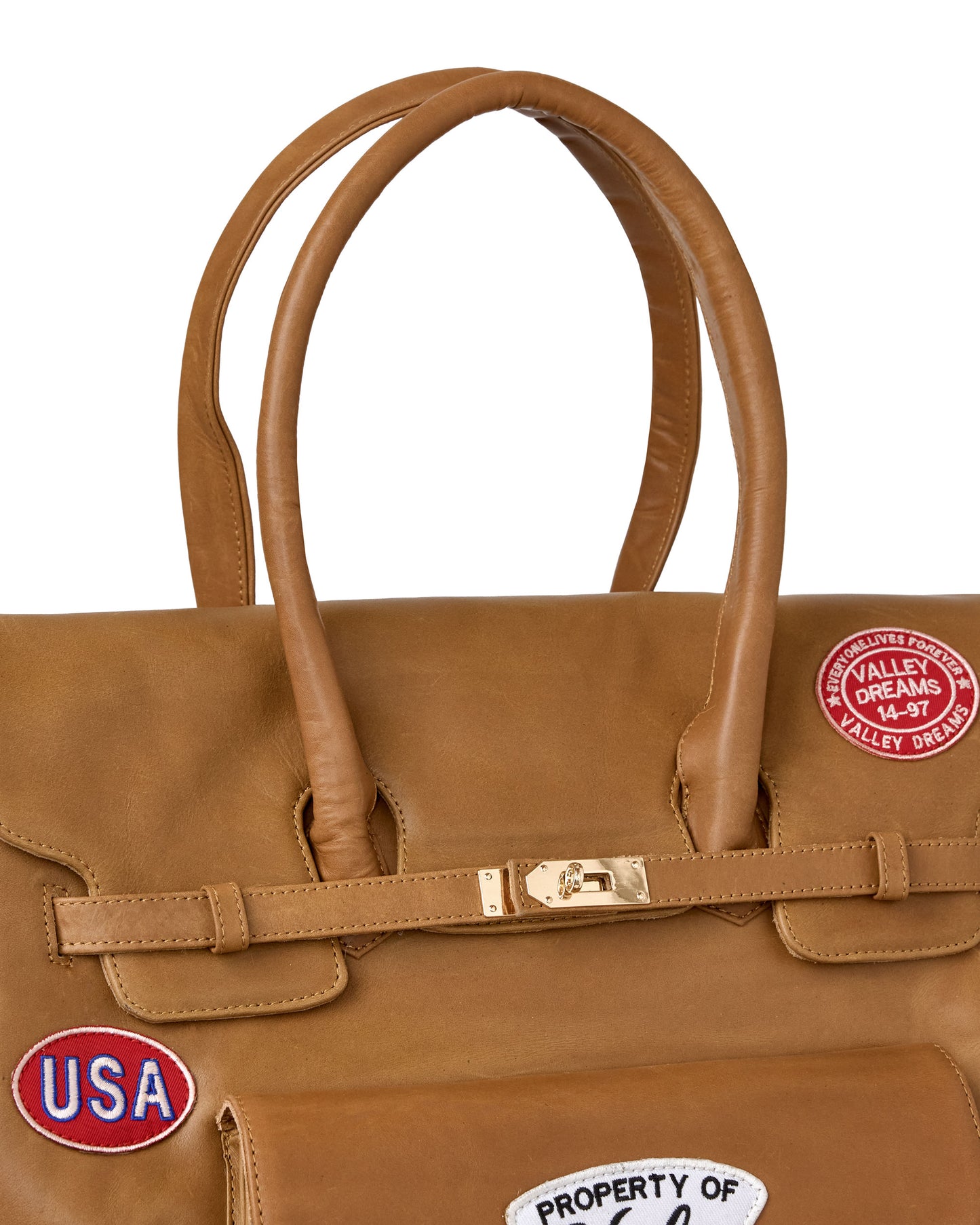 LUCKIE CHARMS BAG [TAN]