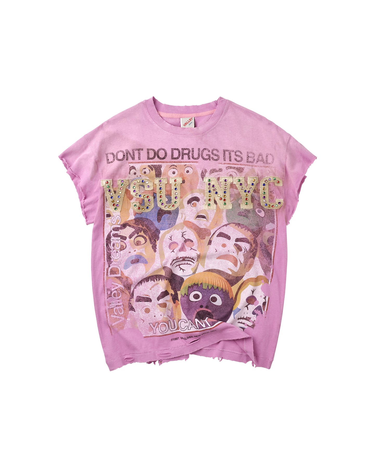 NO DRUGS TANK [PINK]