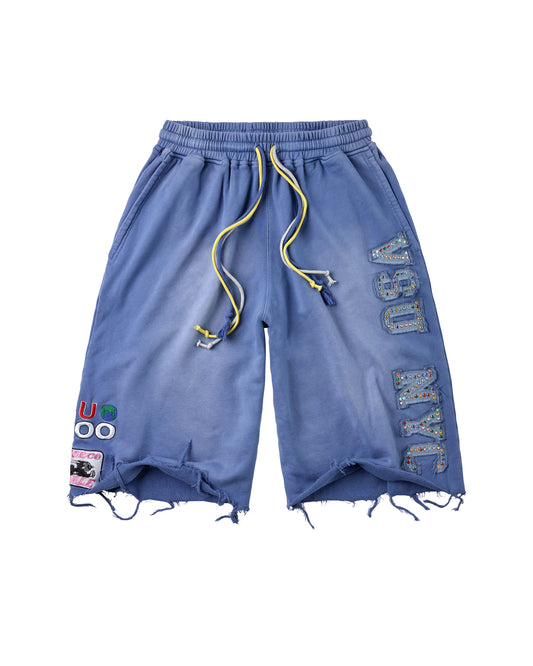 VSU 3/4 SHORTS [BLUE]
