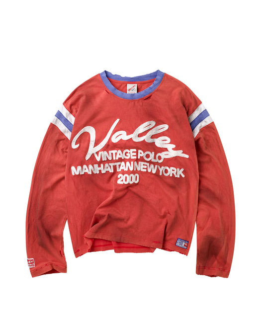 VINTAGE JERSEY LS [RED]