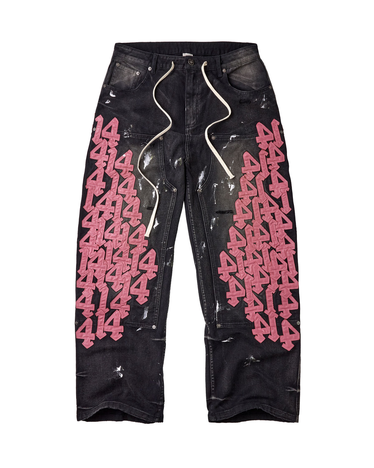 BLACK CAT DENIM [PINK 14s]