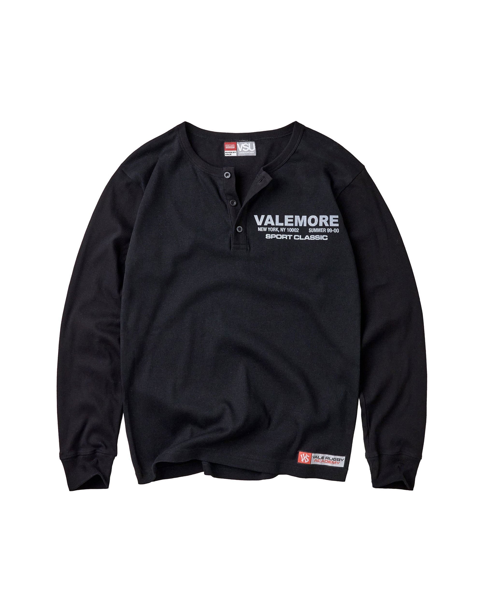 STAPLE RAGLAN LS [NOIR] – Vale Forever