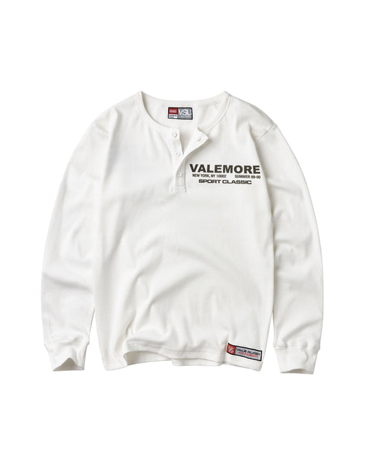 STAPLE RAGLAN LS [WHITE]