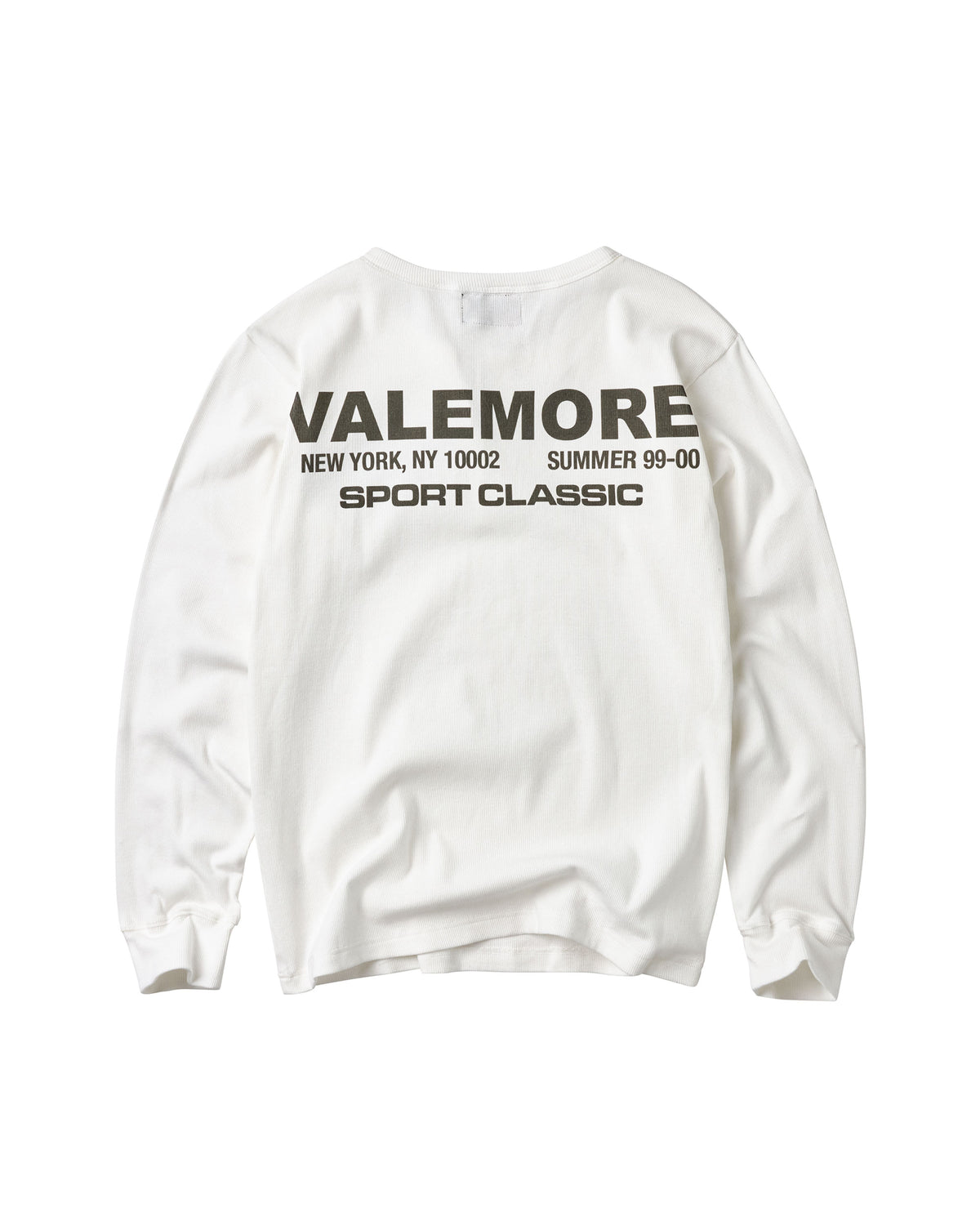 STAPLE RAGLAN LS [WHITE]