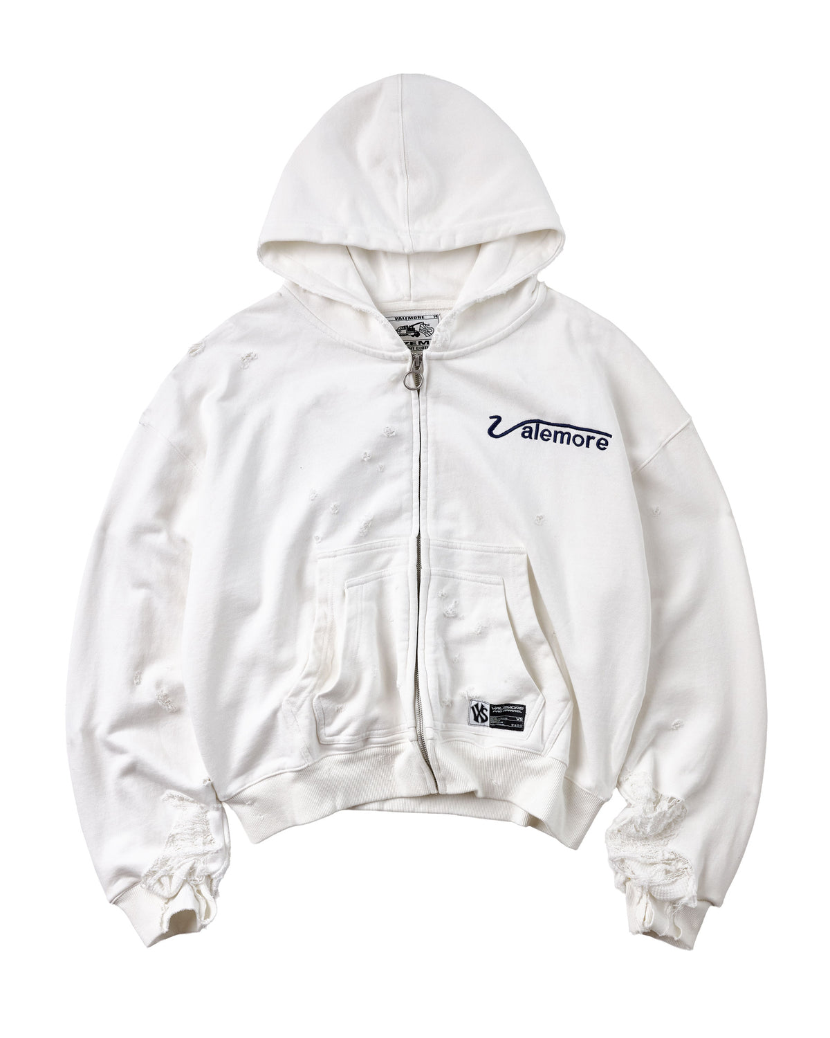 VALEMORE CLASSIC ZIP UP [WHITE]