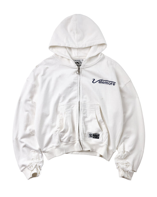 VALEMORE CLASSIC ZIP UP [WHITE]