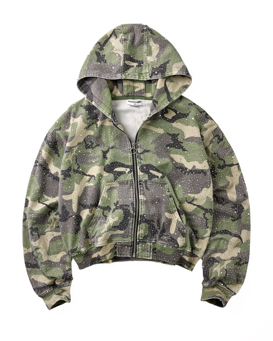 CRYSTAL CAMO WORK JACKET