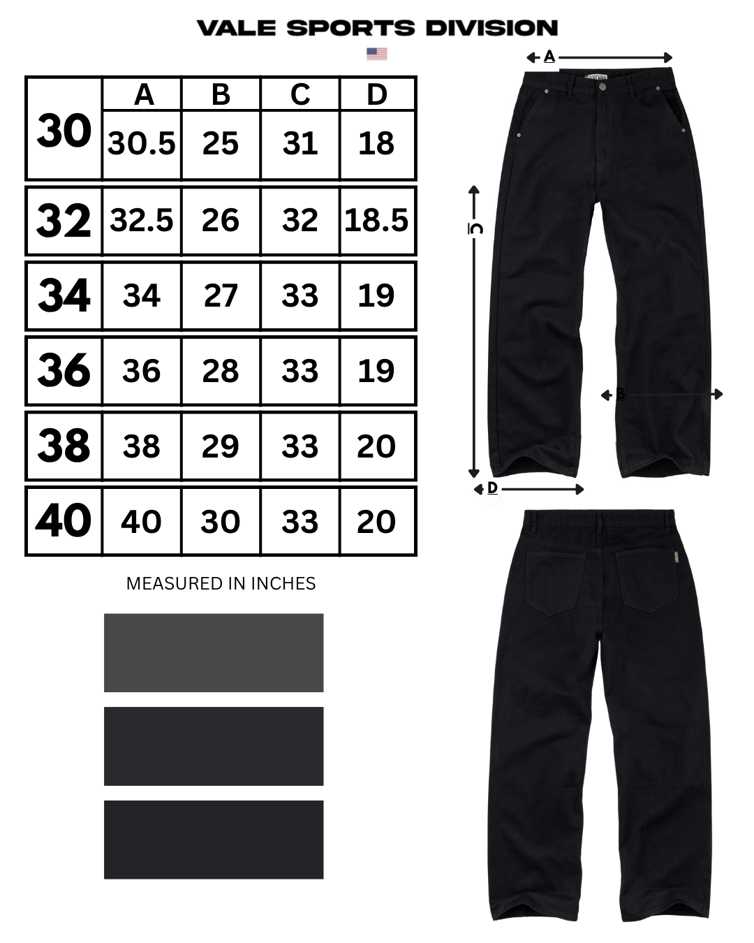 BUKS JEANS [BLACK]