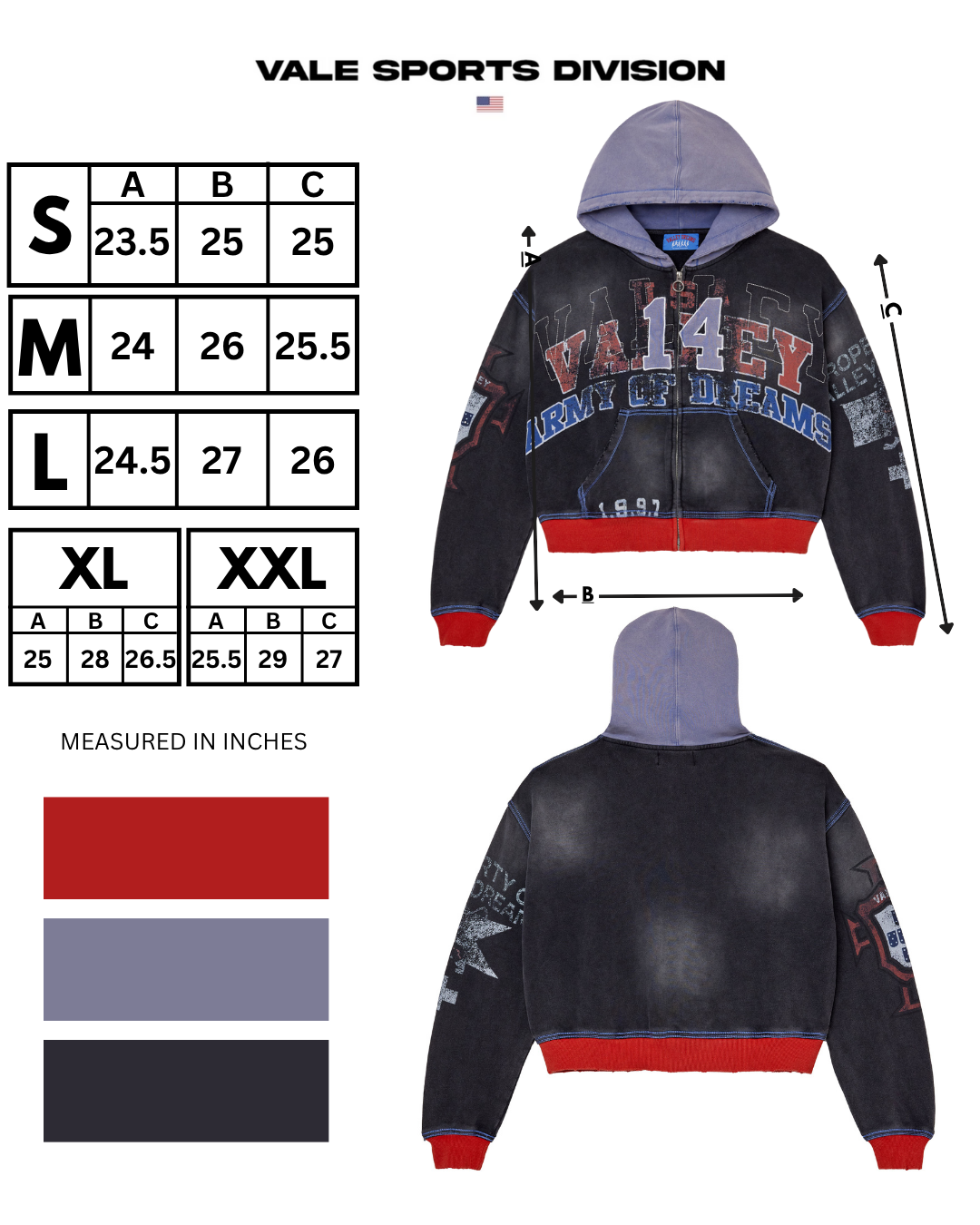 BIG 14 ZIP UP