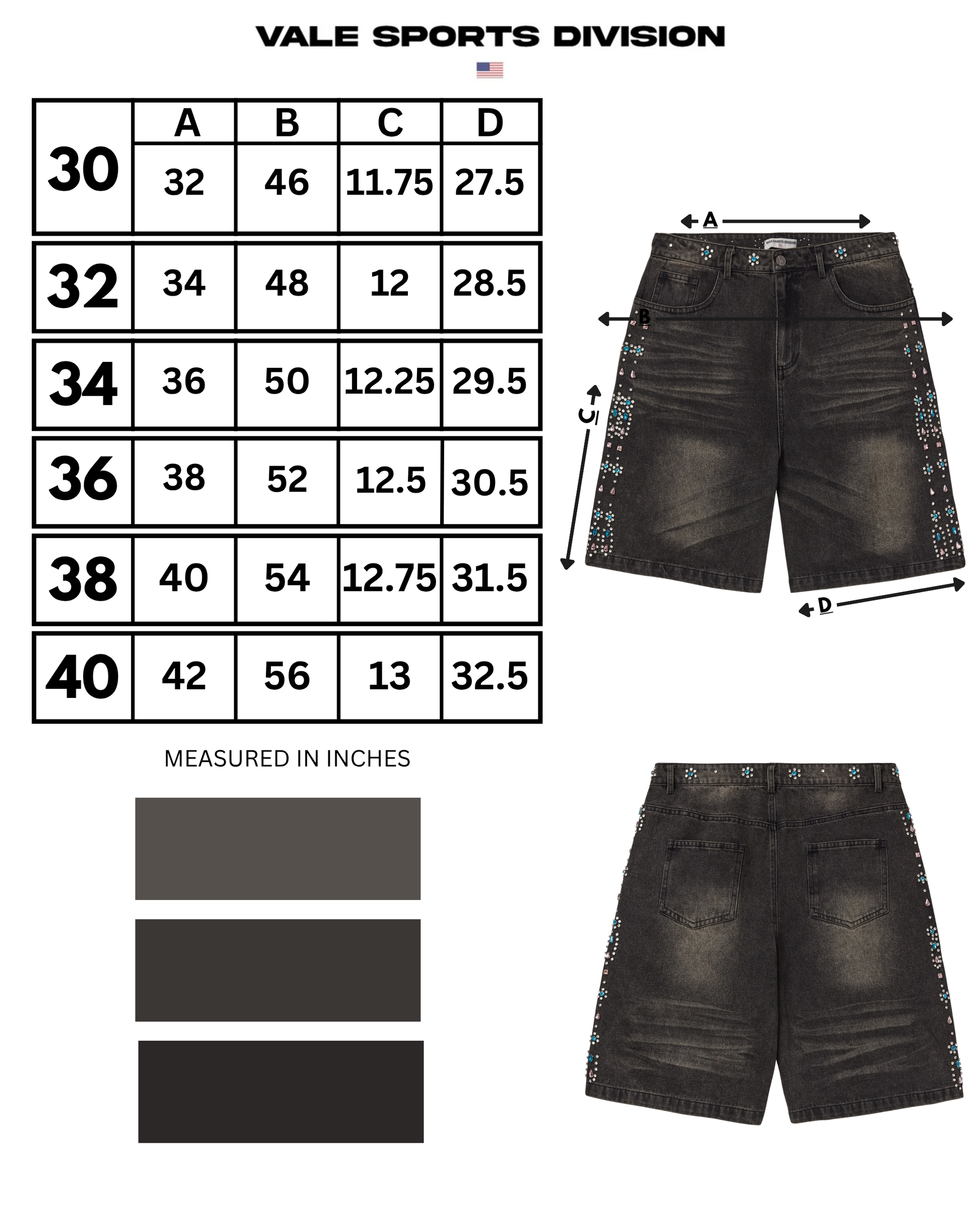 BLACK CANDY JORTS