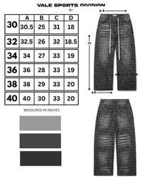 BLACK LETTER TO VALE DENIM