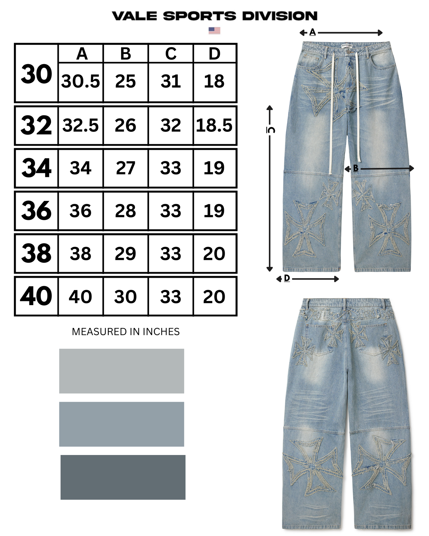 BLUE CROXXX DENIM