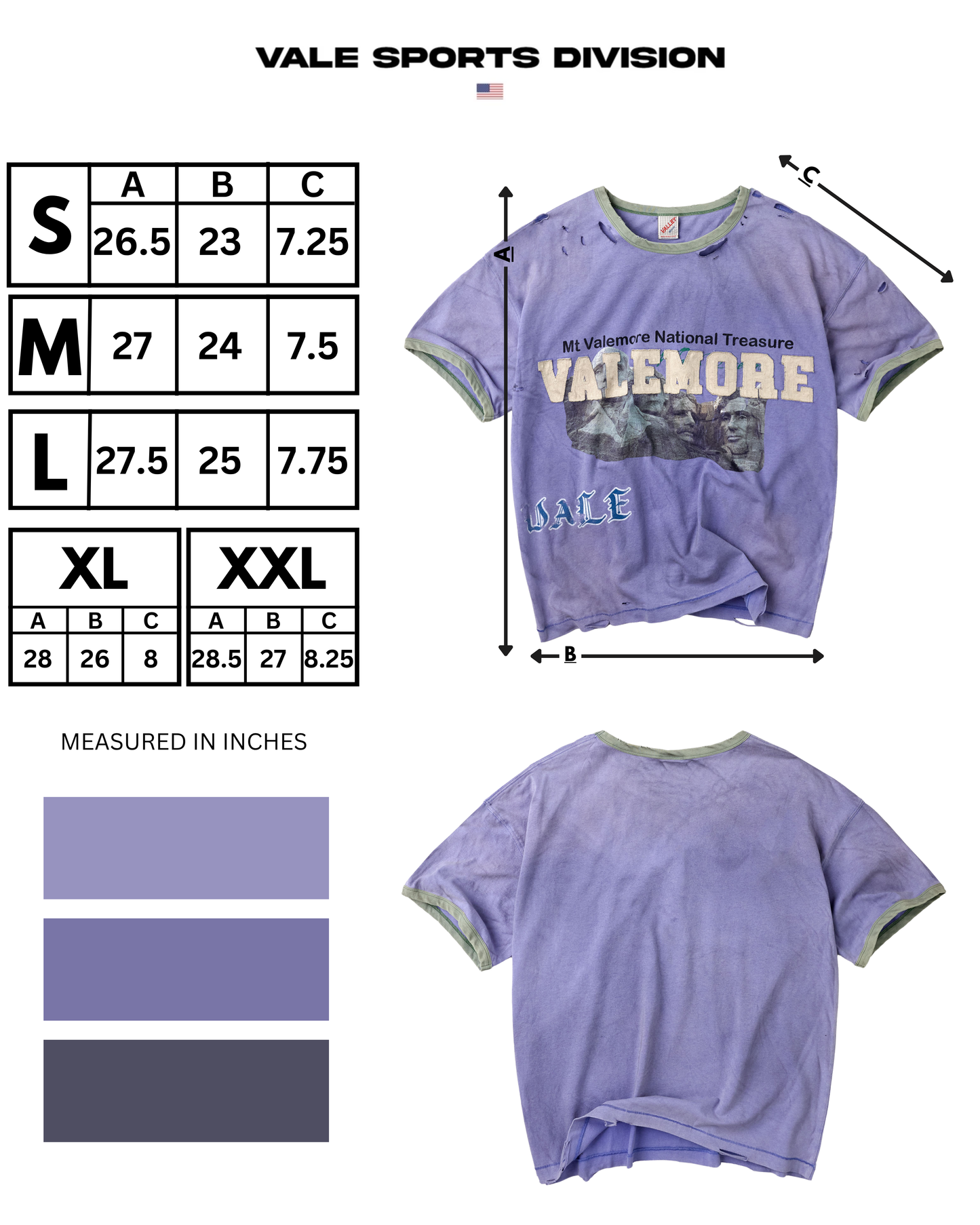 CAMP RINGER TEE [LAKE]