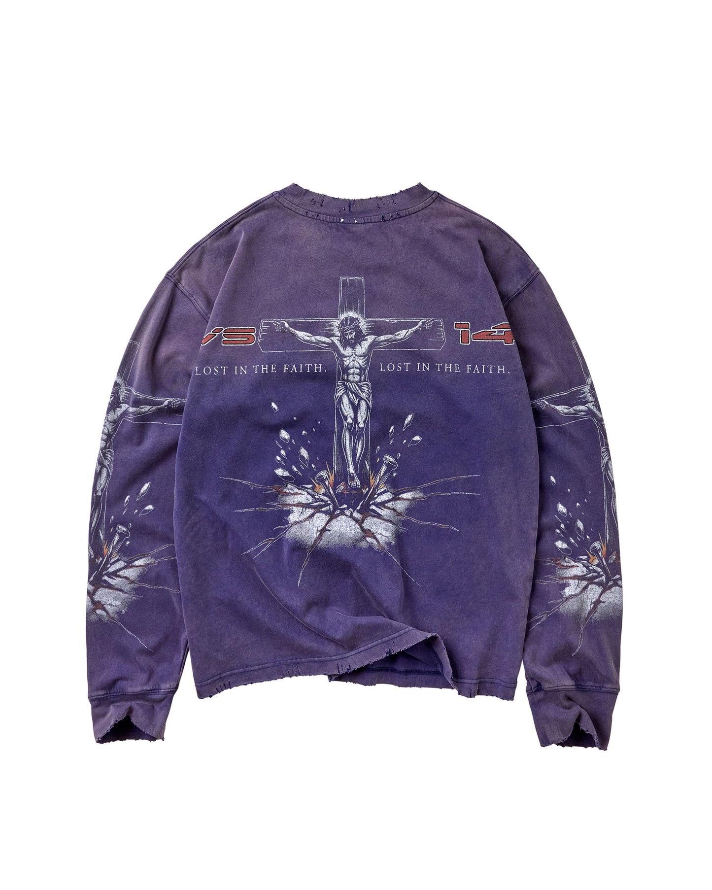CONCRETE CROSS LS [NAVY]