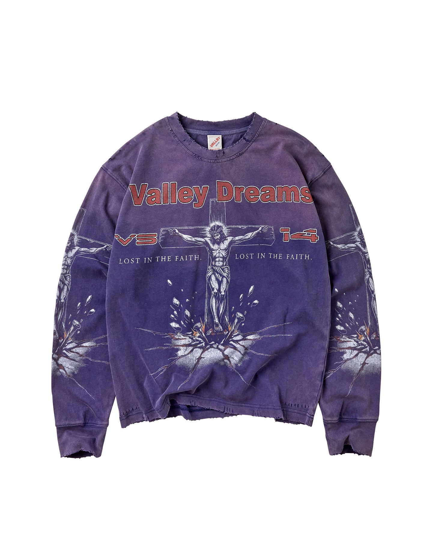 CONCRETE CROSS LS [NAVY]