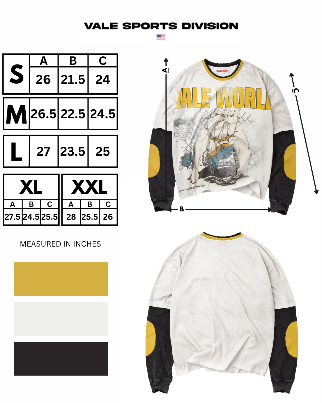 DOGYARD LAYERED LONGSLEEVE