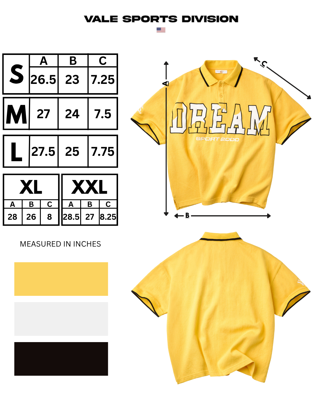 DREAMS POLO [LEMONADE]