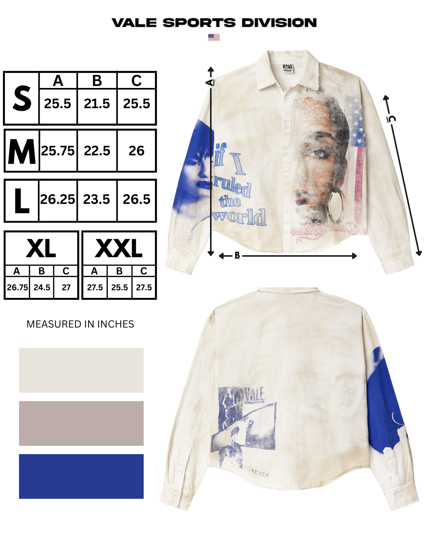 FREEDOM BUTTON UP