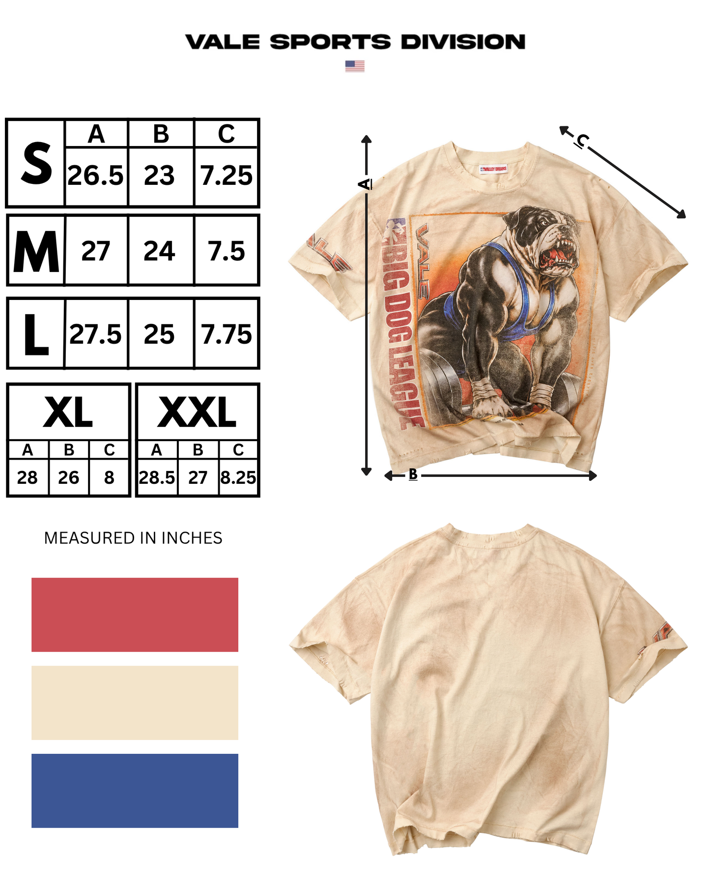 HEAVYWEIGHT TEE [NATURAL]