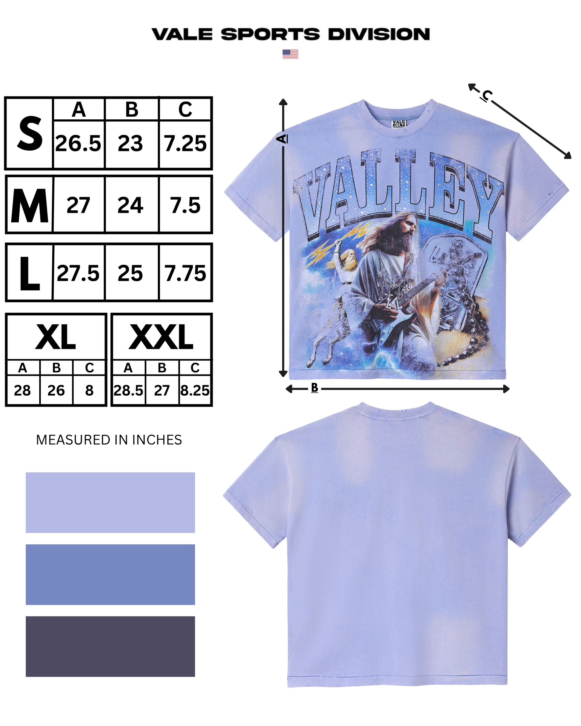 HOLY METAL BLING TEE