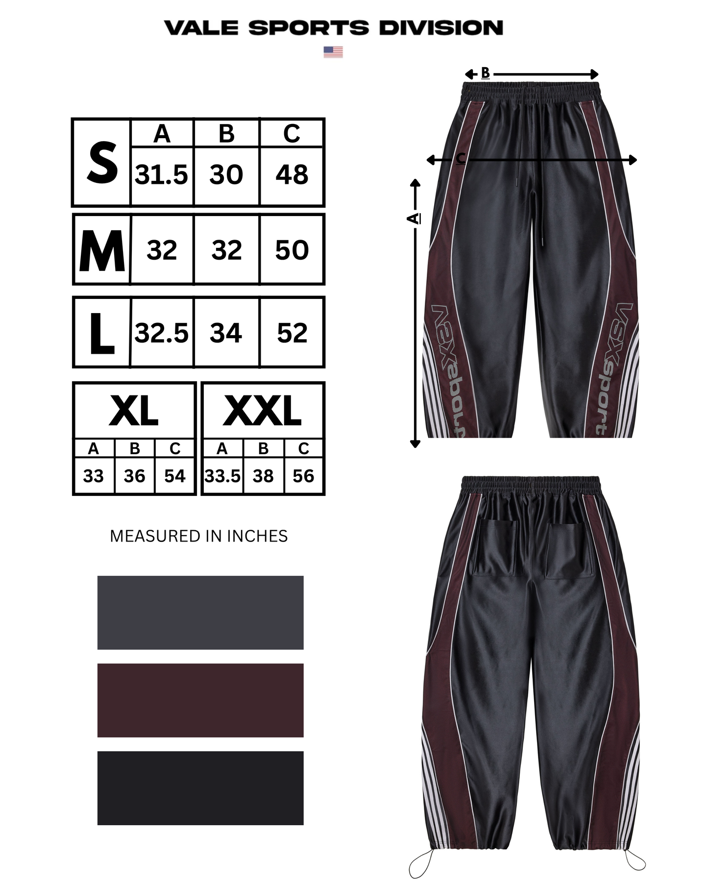 IRONMAN SWEATS [BLACK]