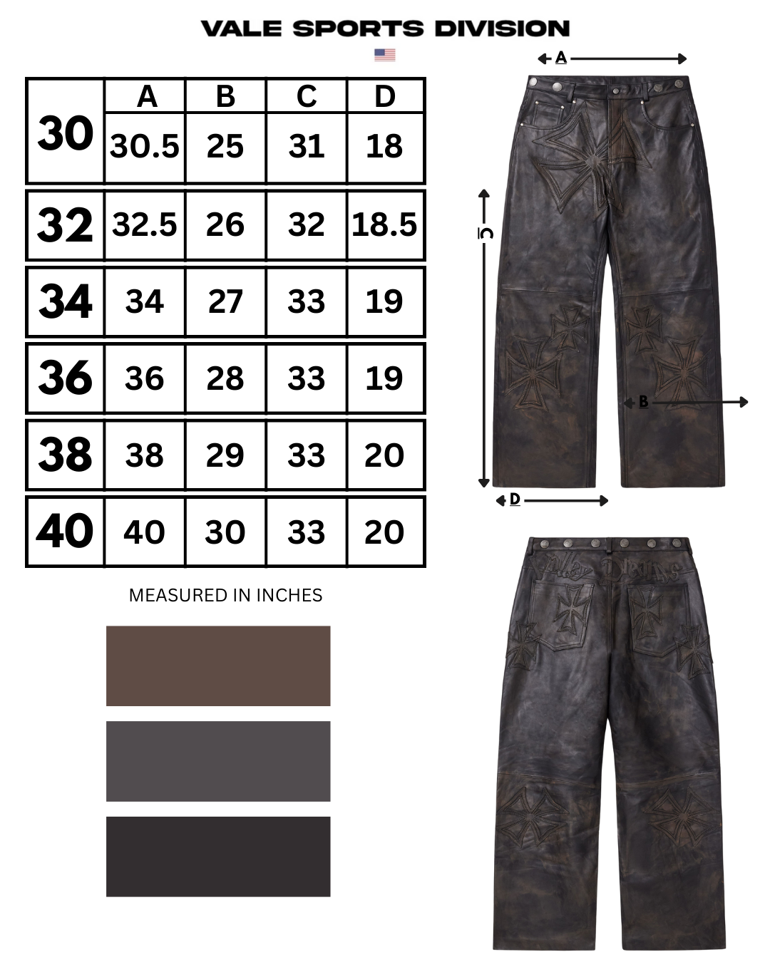 LEATHER CROXXX DENIM