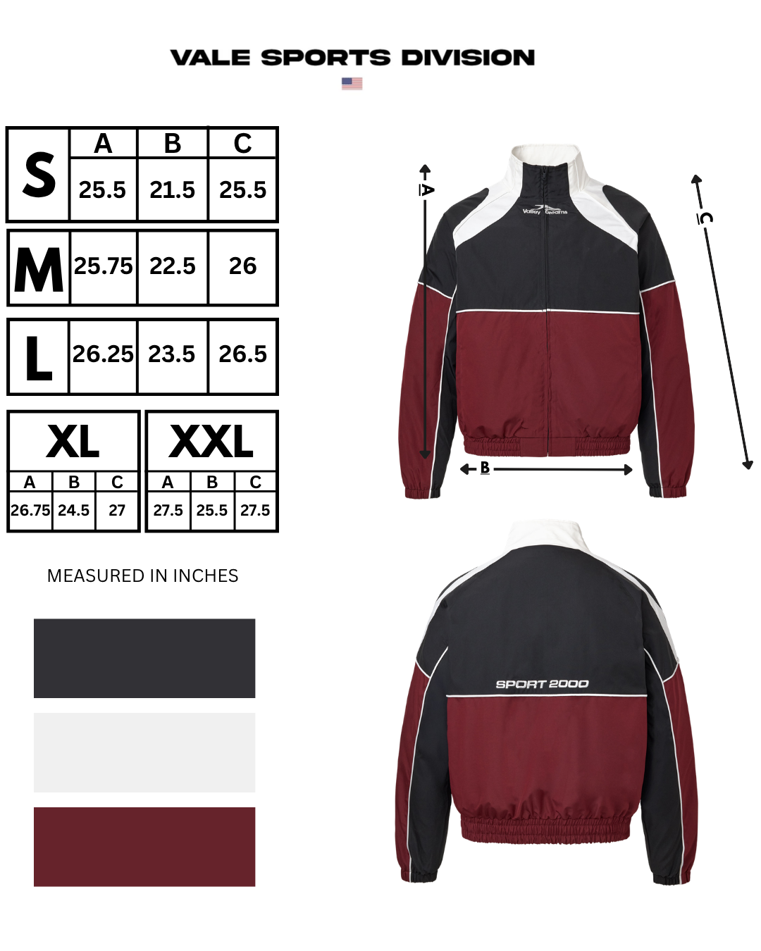 LETHAL TRACK JACKET – Vale Forever