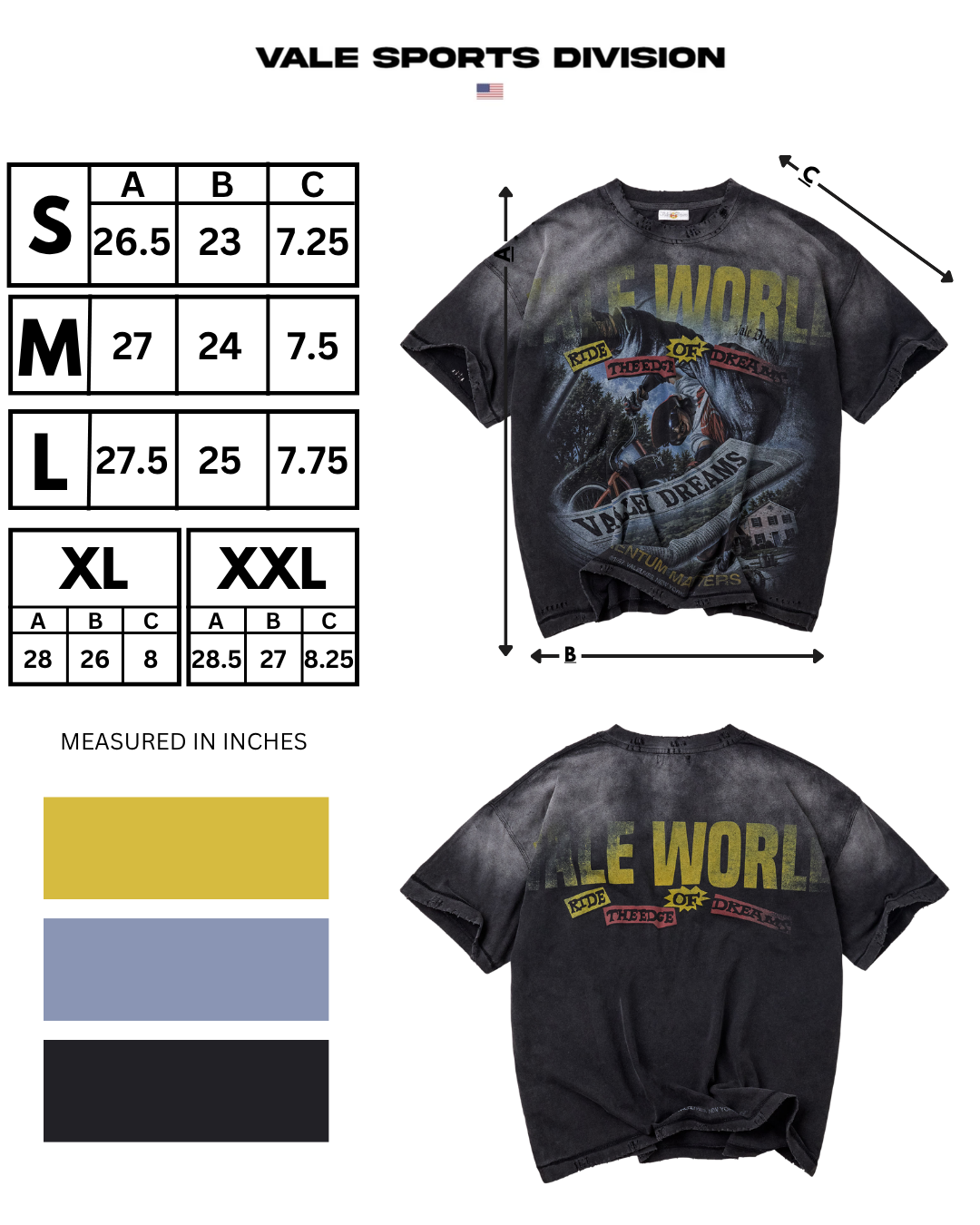 NEWSPAPER TEE [BLACK]