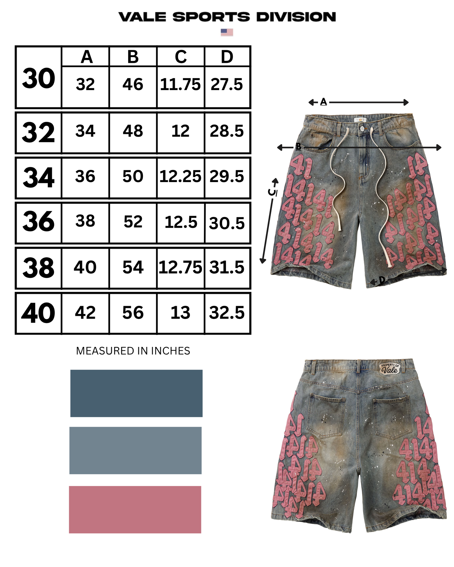 PINK CHARM JORTS