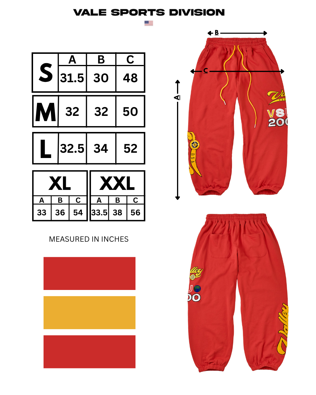 PUBLIC SWEATS [RED]