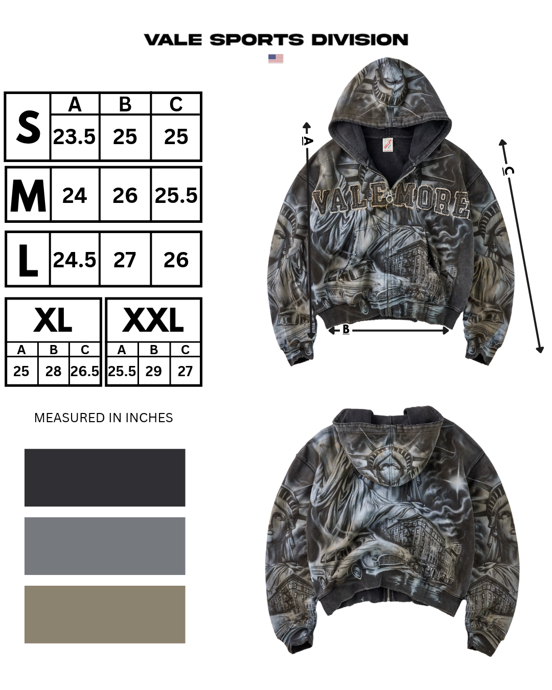 THRILLER ZIP UP HOODIE