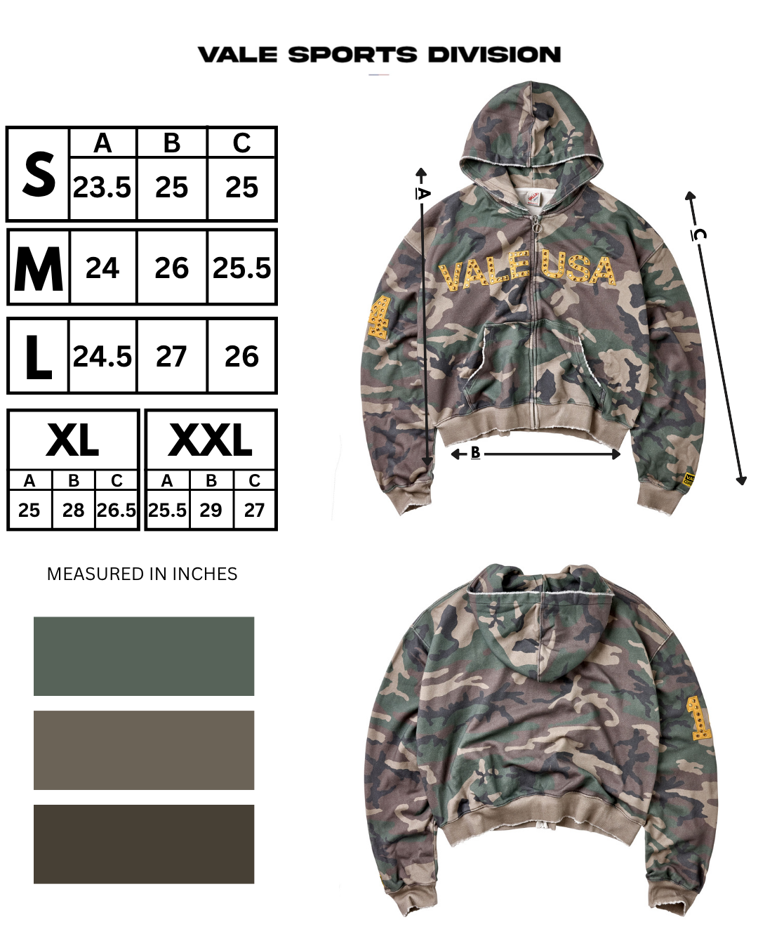 CAMO ZIP UP