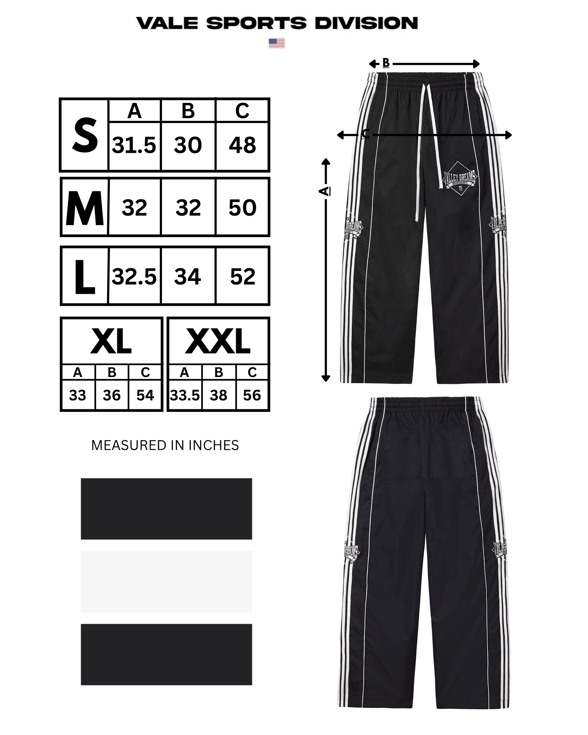 STRIPE TRACK PANTS