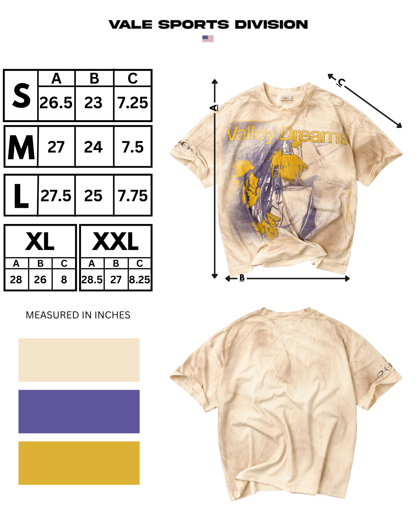 SUNRISE TEE [CREAM]