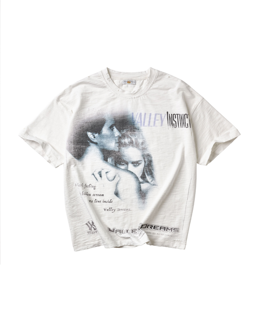 VALLEY INSTINCT TEE [WHITE]