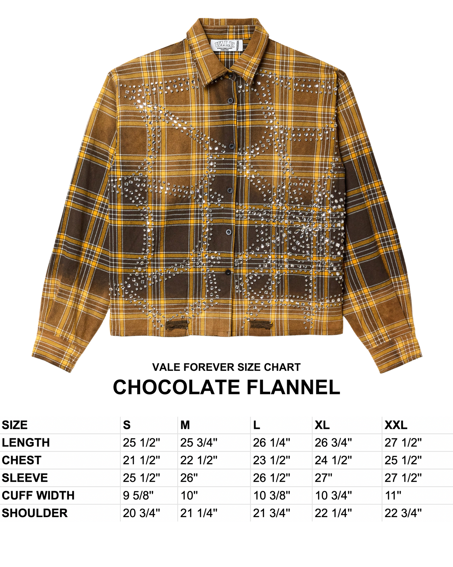 CHOCOLATE FLANNEL
