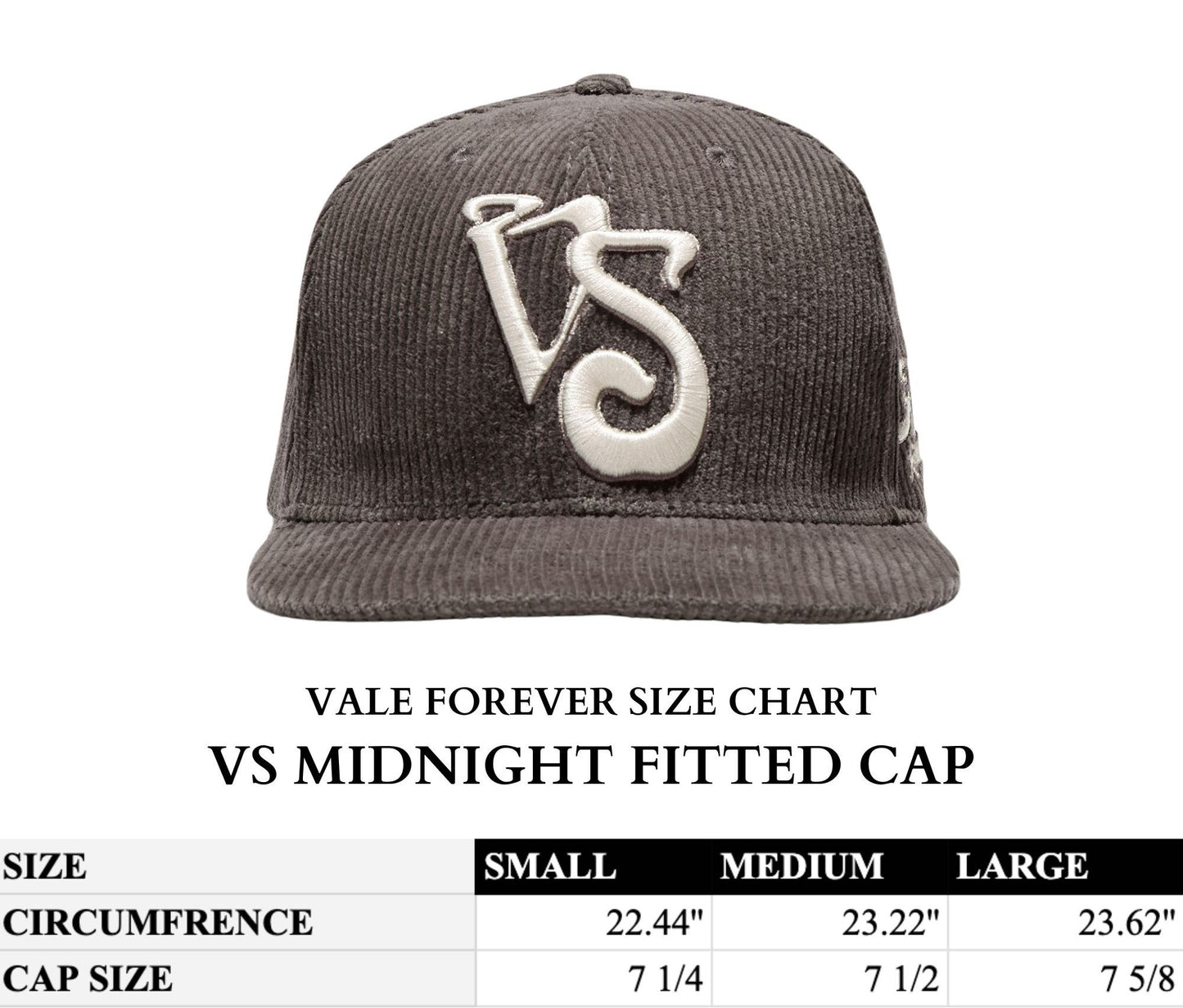 VS MIDNIGHT FITTED CAP