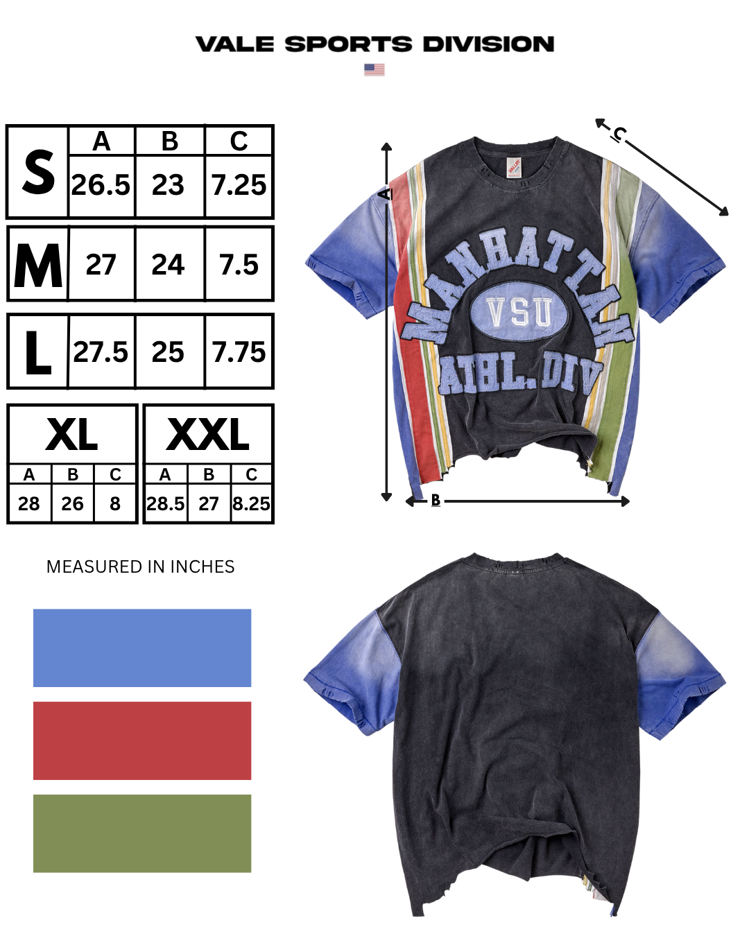 MANHATTAN THRASHED TEE