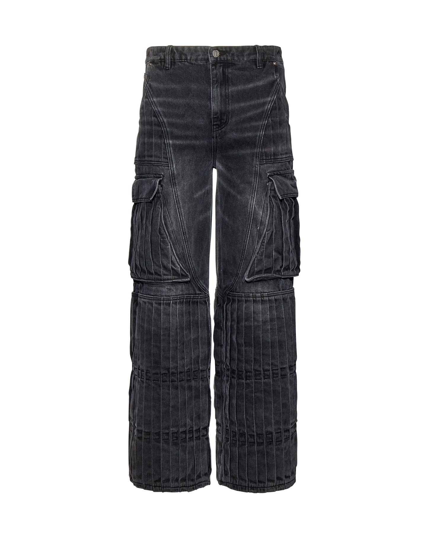 BLACK FIELD CARGO DENIM
