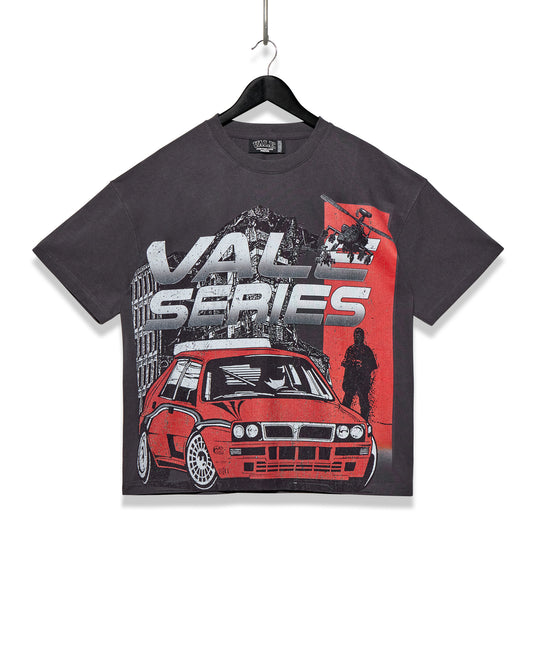 VALE SERIES GTA TEE CHARCOAL