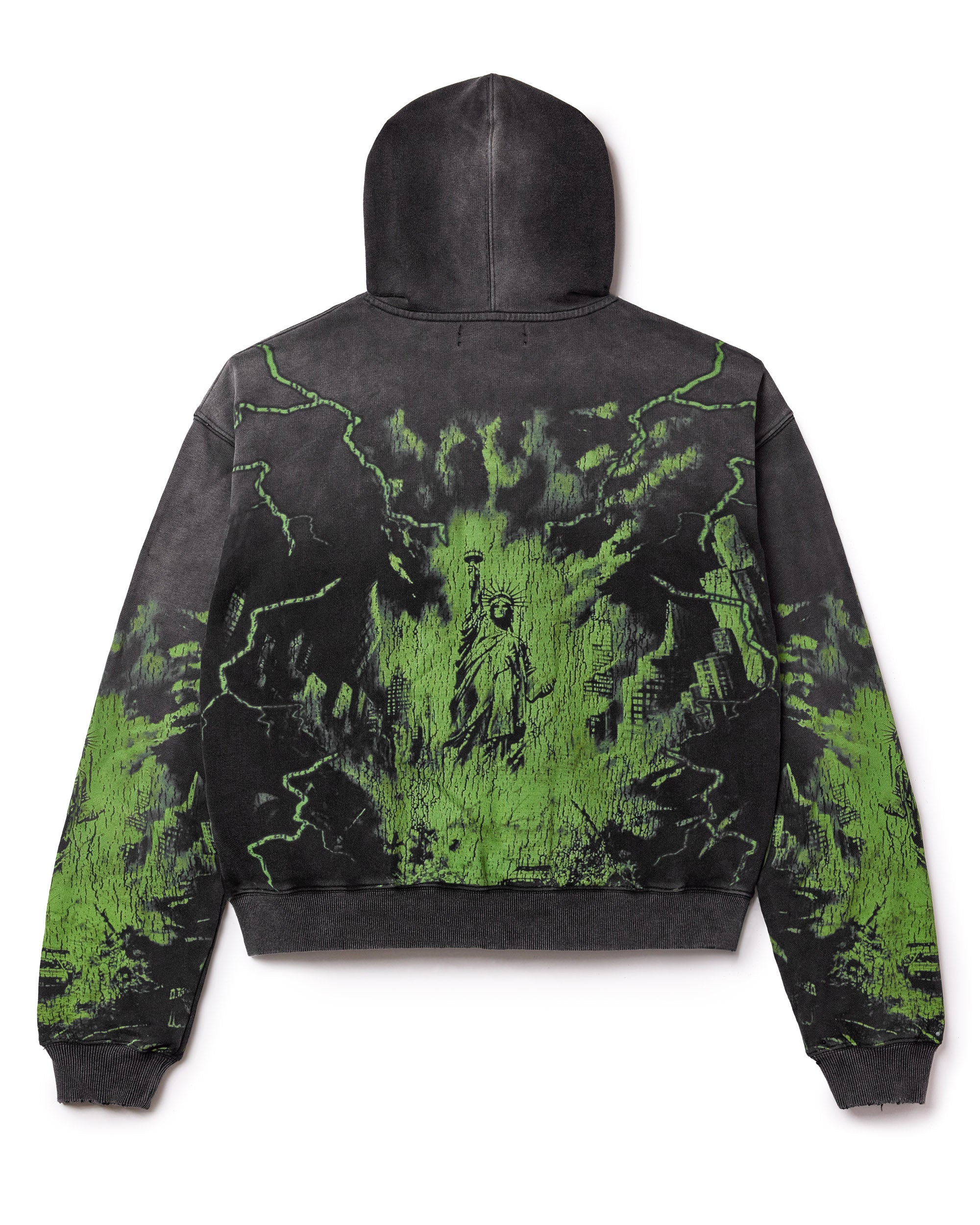 VALE FOREVER HULK ARMOR ZIP UP HOODIE