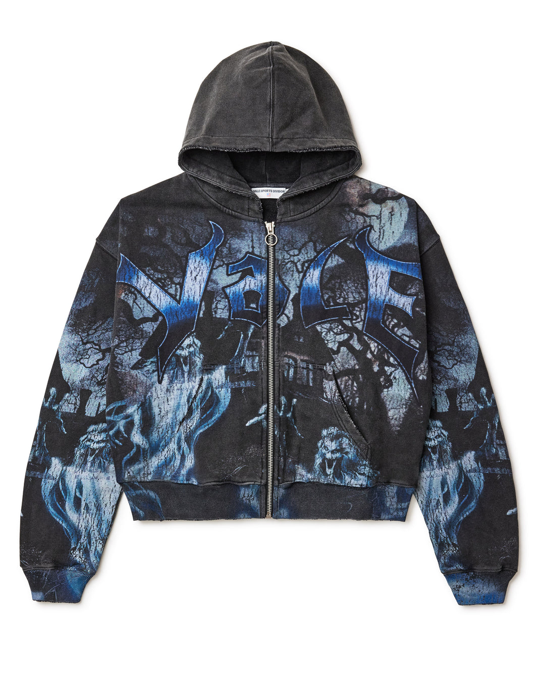 Vale Forever Damned Big Zip Up Hoodie Black main image 1