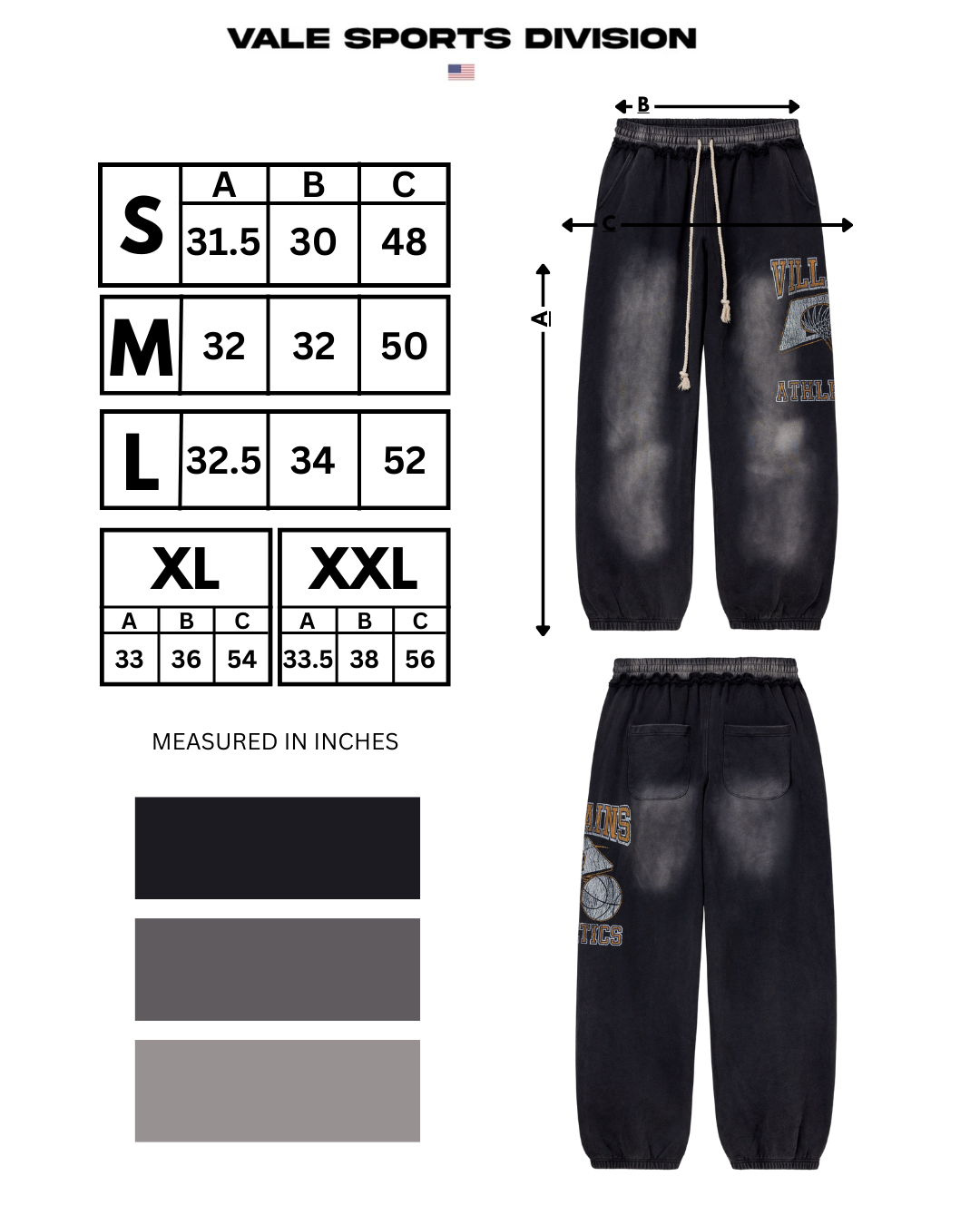 VILLAIN SWEATS [BLACK]