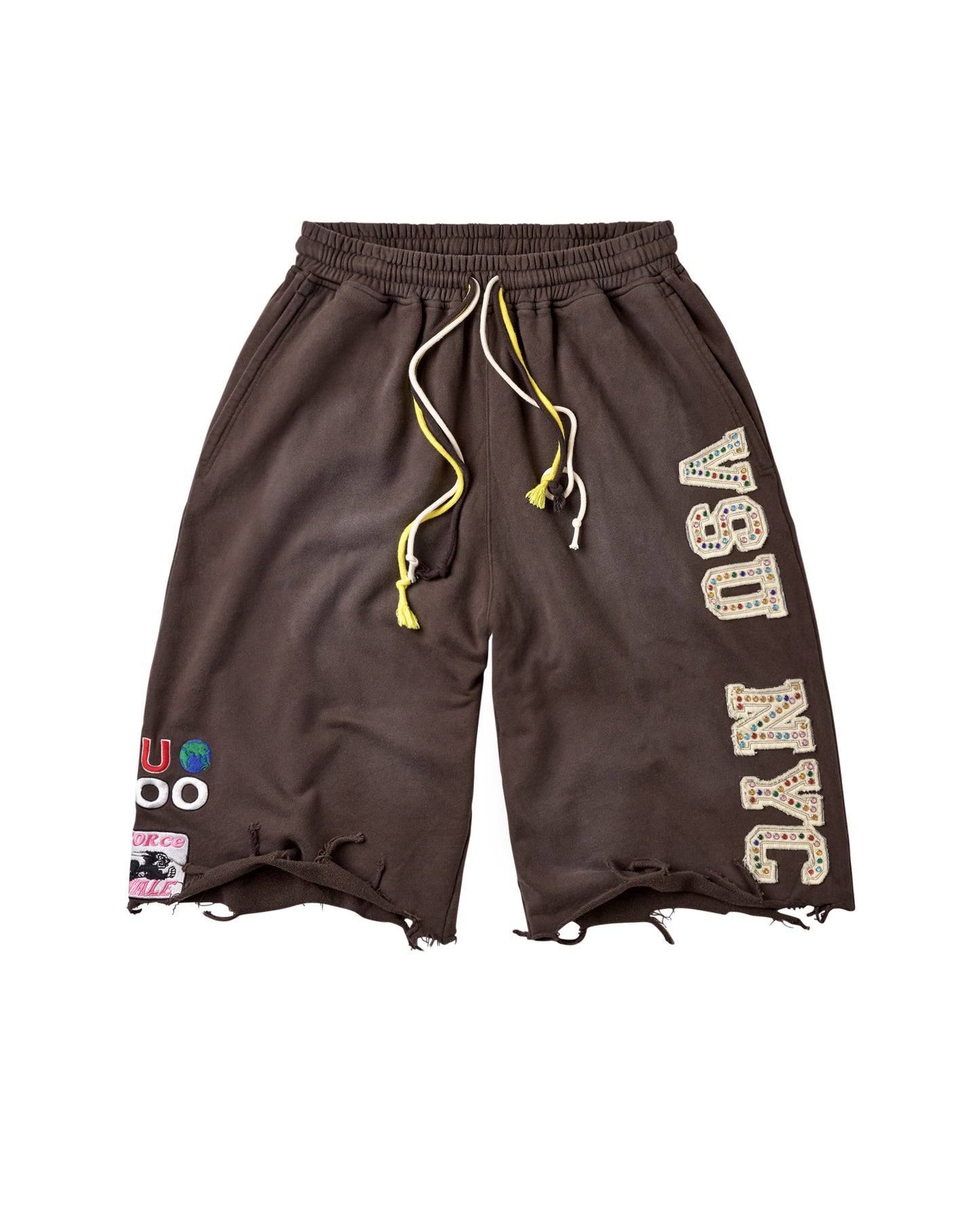 VSU 3/4 SWEATS [BROWN]