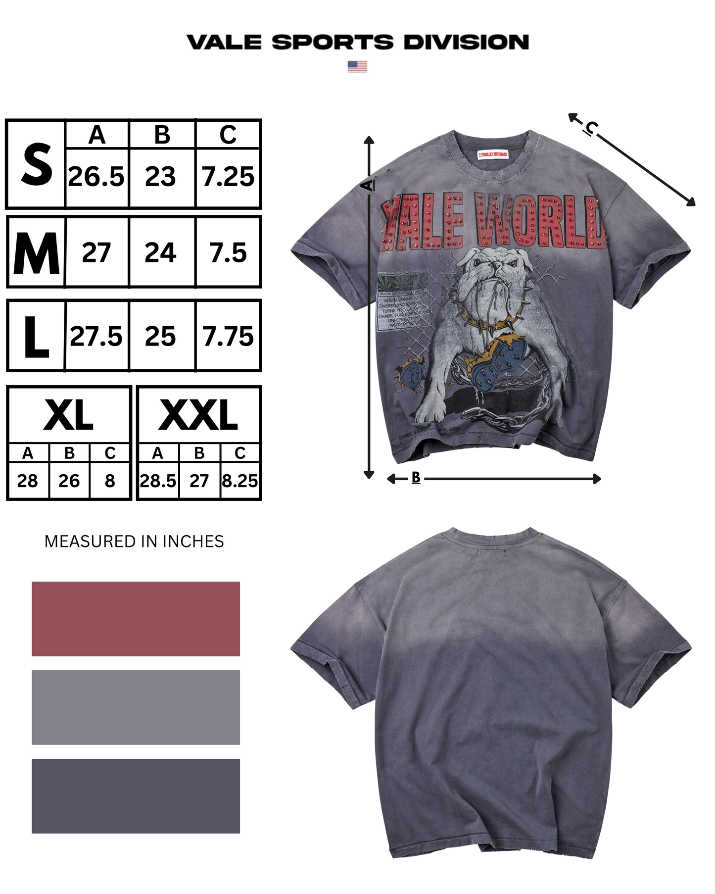 DOGYARD TEE [GREY]