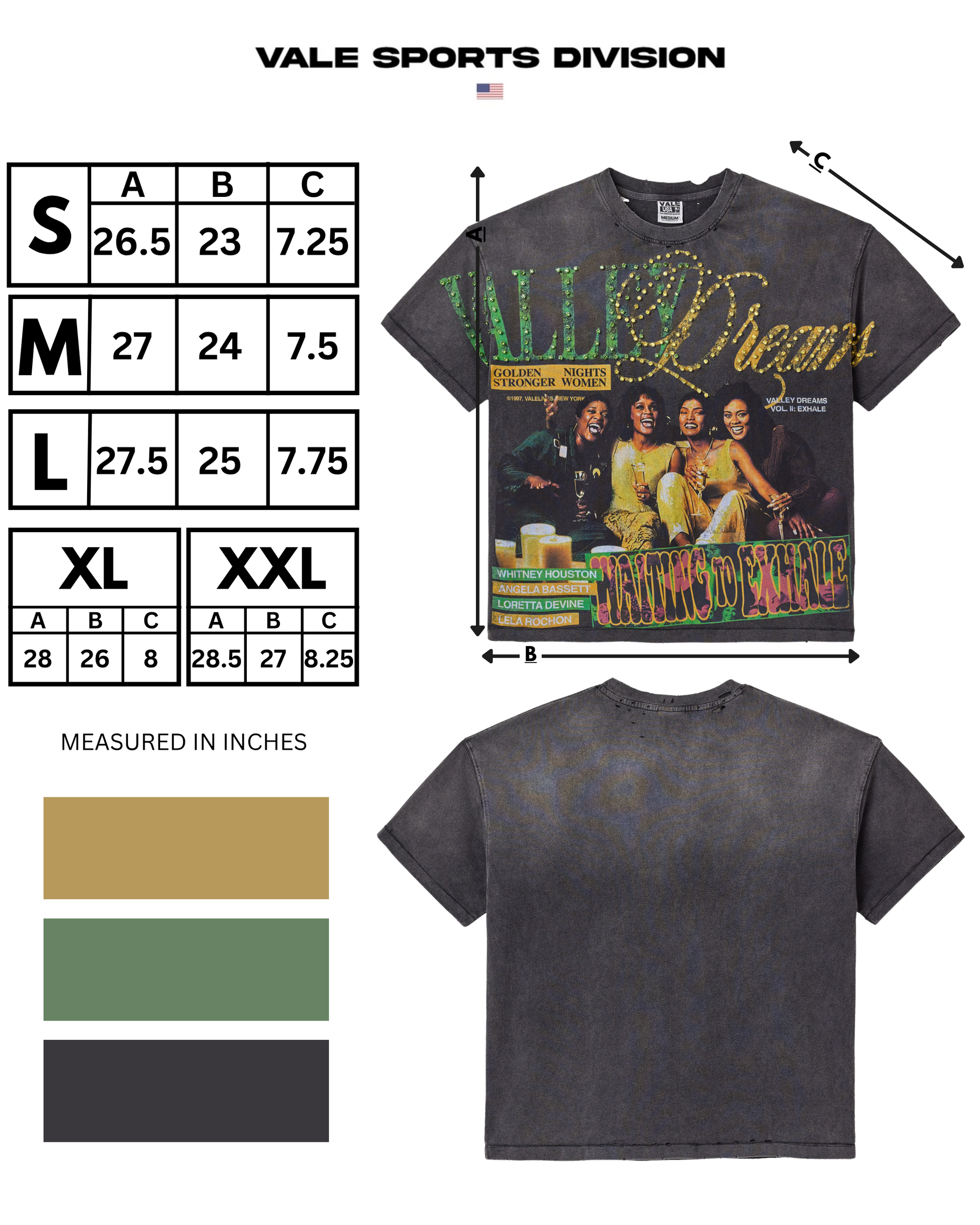 XHALE BLING TEE