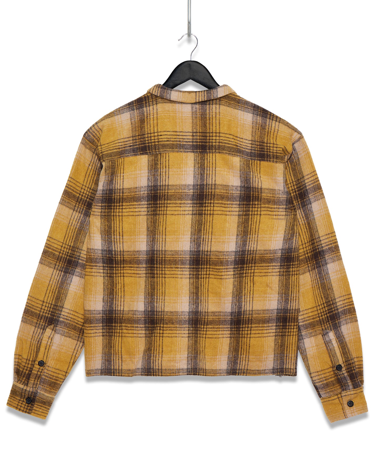 YELLOW WEB FLANNEL